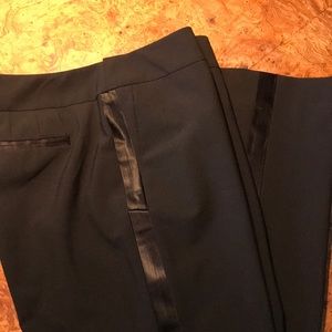 Ann Taylor LOFT size 12 Black Tuxedo pant